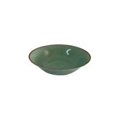 LOP27-BL-23 Μπωλ πορσελάνης, Φ23cm, Χακί με ρίγα, σειρά OPERA, LUKANDA