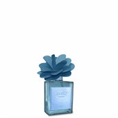 MUHA.H56 Άρωμα 500ml για 45μ2, Brezza Marina, με ξύλινο διαχητή μπλε λουλούδι, MUHA