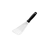 MF.072045 Σπάτουλα τρυπητή INOX, 8x17cm, με λαβή PP, ολικό μήκος 29.3cm, κρεμαστή, Matfer