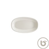 GRM24OKY Δίσκος Οβάλ πορσελάνης 24cm, BONNA