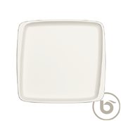 MOV41KR Πιάτο Τετράγωνο πορσελάνης Φ41cm, 32x30cm, Moove, BONNA