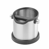 208618 Knock Box υπολειμάτων καφέ inox/silicone, 15.3x18.5xΥ16.5cm