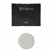AI-B110 Σαπούνι στρογγυλό, 15gr, σε πλαστική συσκευασία Lemon Grass, Artisti Italiani