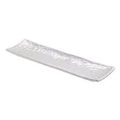 T8133 Δίσκος μελαμίνης ανάγλυφος 37x11x2.5cm, Leone
