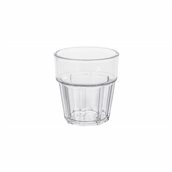 GC20/TR Ποτήρι πλαστικό PC (Polycarbonate), Casablanca, διάφανο, 250ml, Στοιβαζόμενο