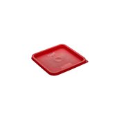 GSPL-6/RED Καπάκι για δοχεία τροφίμων PC, 5.7Lt & 7.6Lt(23.5x23.5), Κόκκινο