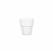 GC23 Ποτήρι πλαστικό PC (Polycarbonate), Casablanca, διάφανο πάγου, 200ml, Στοιβαζόμενο