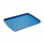 GT-3244/BLUE Πλαστικός δίσκος σερβιρίσματος/fast-food, 32x44cm, μπλε