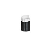 PPR45-BLACK Θήκη λογαριασμού Inox, φ3.8x4.5cm, Μαύρη
