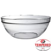LYS/31CM Γυάλινο Μπωλ Φ31x12.3cm, 580cl, Στοιβαζόμενο, Tempered, Σειρά Lys, DURALEX