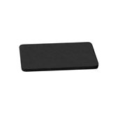 YPL-403012/BK Πλάκα Κοπής Πολυαιθυλενίου HDPE500, μαύρη, 40x30x1.2cm