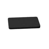 YPL-40302/BK Πλάκα Κοπής Πολυαιθυλενίου HDPE500, μαύρη, 40x30x2cm