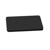 YPL-503012/BK Πλάκα Κοπής Πολυαιθυλενίου HDPE500, μαύρη, 50x30x1.2cm