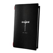 CO4R36MENG/WINE Menu Wine από ίνες κυτταρίνης, Σειρά Custom, με 1 διαφάνεια για 4 σελίδες 4RE (15.3x29.7cm), DAG Italy