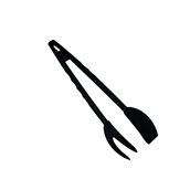 MOLARCN Λαβίδα πηρούνα Nylon, 27cm, Salvinelli