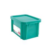 G119611 Δοχείο αποθήκευσης HACCP 15Lt (40x30x23.5cm), με καπάκι, -40/+90°C, πράσινο, Gilac