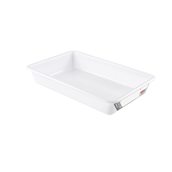 G155621 Δοχείο αποθήκευσης HACCP 5Lt (43.7x28.5x7.5cm), -40/+90°C, λευκό, Gilac