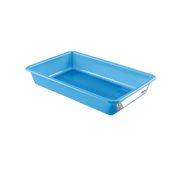 G155610 Δοχείο αποθήκευσης HACCP 5Lt (43.7x28.5x7.5cm), -40/+90°C, μπλε, Gilac