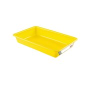 G155318 Δοχείο αποθήκευσης HACCP 5Lt (43.7x28.5x7.5cm), -40/+90°C, κίτρινο, Gilac