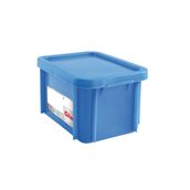 G119610 Δοχείο αποθήκευσης HACCP 15Lt (40x30x23.5cm), με καπάκι, -40/+90°C, μπλε, Gilac