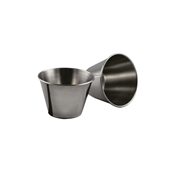 CRECAR Φόρμα καραμελέ, φ8/φ4.5xΥ5.5cm, Inox, Salvinelli