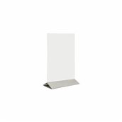 PFT-ACM-A5 Επιτραπέζια Σήμανση-Πίνακας 24.3x15x7.4cm με INOX βάση, ακρυλικός για A5