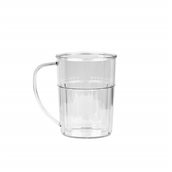 GC11/TR Ποτήρι μπύρας πλαστικό PC (Polycarbonate), Φ8.1x10.7 διάφανο, 400ml