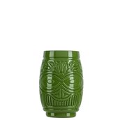 30400 /CF203 Γυάλινο Ποτήρι coctail TIKI 50cl, Φ8.8 x 13 cm, στοιβαζόμενο, FIJI Πράσινο, UNIGLASS