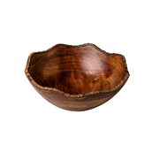 WCC3030N Ξύλινο Μπωλ για Μπουφε φ30x12cm, Φυσικό