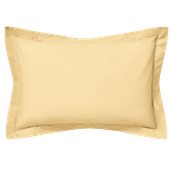 OP2P-5075-LBG Σετ 2 μαξιλαροθήκες 50x75+Oxford 5cm, 100% βαμβακερό, 205 κλωστές, ανοιχτό μπεζ