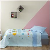 ZOU-BD-185 Παιδικό Κουβερλί Βαμβακερό, 160x240cm, Μπάμπουρας