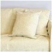 18C01IVP50 Διακοσμητική μαξιλαροθήκη 50x50cm, ακρυλικό σενίλ, ιβουάρ, ελληνικής κατασκευής