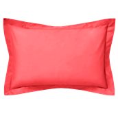 OP2P-5075-FX Σετ 2 μαξιλαροθήκες 50x75+Oxford 5cm, 100% βαμβακερό, 205 κλωστές, φούξια