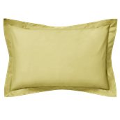 OP2P-5075-LGN Σετ 2 μαξιλαροθήκες 50x75+Oxford 5cm, 100% βαμβακερό, 205 κλωστές, ανοιχτό πράσινο