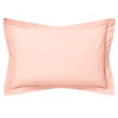 OP2P-5075-PK Σετ 2 μαξιλαροθήκες 50x75+Oxford 5cm, 100% βαμβακερό, 205 κλωστές, ροζ
