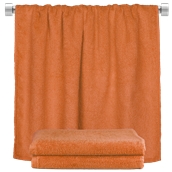 TWBA-100150-PMP Πετσέτα σώματος πορτοκαλί 100x150cm, 100% Bamboo, 650gr/m², Fennel