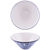 200-0021 Μπωλ Πορσελάνης κωνικό φ23x10cm, Σειρά ALJIBE, Μπλε , COK-ALAR