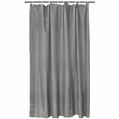 AI-SC-10676 Κουρτίνα μπάνιου 180x180cm, με κρίκους, Polyester 80gsm, Γκρι, Artisti Italiani