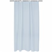 AI-SC-10672 Κουρτίνα μπάνιου 180x180cm, με κρίκους, Peva 0.10mm, Σιέλ, Artisti Italiani