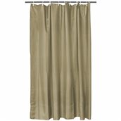 AI-SC-10675 Κουρτίνα μπάνιου 180x180cm, με κρίκους, Polyester 80gsm, Μπεζ, Artisti Italiani