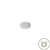 HYG10OV Οβάλ Πιατελάκι Πορσελάνης 10cm, Hygge, BONNA
