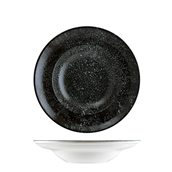 COSBLGRM27CK Πιάτο Βαθύ πορσελάνης 27cm, Cosmos Black, BONNA