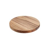 S5055 Ξύλινος δίσκος (βάση) buffet φ28xΥ2cm, (για τις βάσεις T057..), Leone