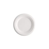 NRP07 Πιάτο Ρήχο Στρογγυλό Φ17.5xΥ1.5cm, από ζαχαροκάλαμο, Μίας Χρήσης
