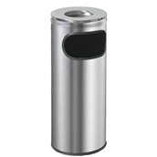 FA-SS-2059 Σταχτοδοχείο δαπέδου INOX, 12lt, φ20.5xΥ59cm