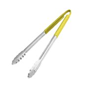 CP-I-A-16-Y Λαβίδα Barbecue, 40cm, ΙΝΟΧ 0.9mm, Κίτρινη