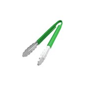 CP-I-A-9-G Λαβίδα Barbecue, 23cm, ΙΝΟΧ 0.9mm, Πράσινη