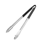 CP-I-A-16-B Λαβίδα Barbecue, 40cm, ΙΝΟΧ 0.9mm, Μαύρη