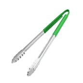 CP-I-A-16-G Λαβίδα Barbecue, 40cm, ΙΝΟΧ 0.9mm, Πράσινη