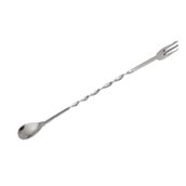 BS-II-I-H Κουτάλι Bar (αναδευτήρας) INOX 31cm, με πηρούνι